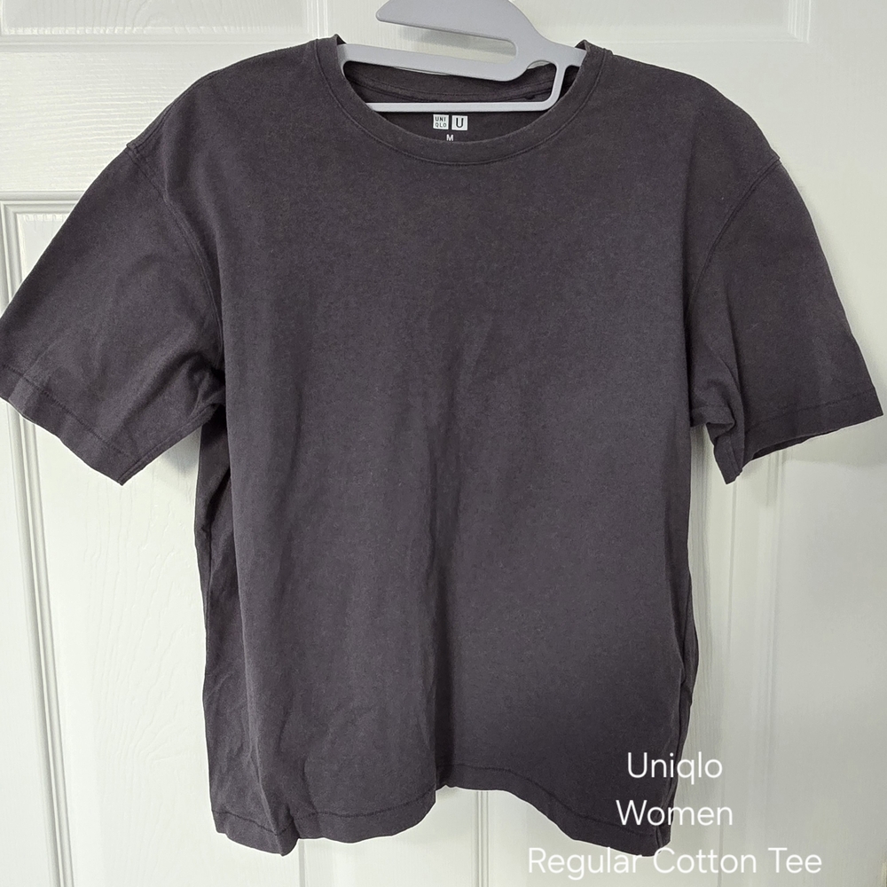 Uniqlo Gray Cotton T-Shirt